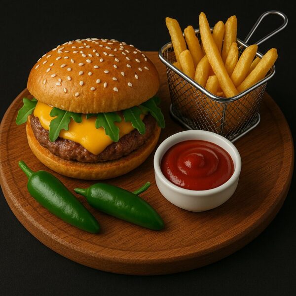 BURGER FOOZZ SPICY 400gr.