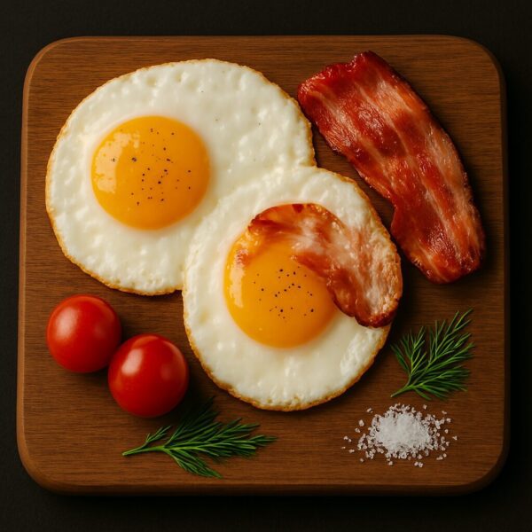 Oua ochiuri cu bacon 200g